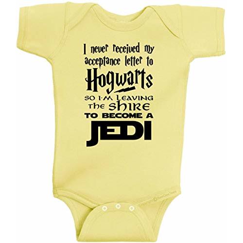I Never Received My Acceptance Letter Funny Baby Wizard Romper Infant Bodysuit