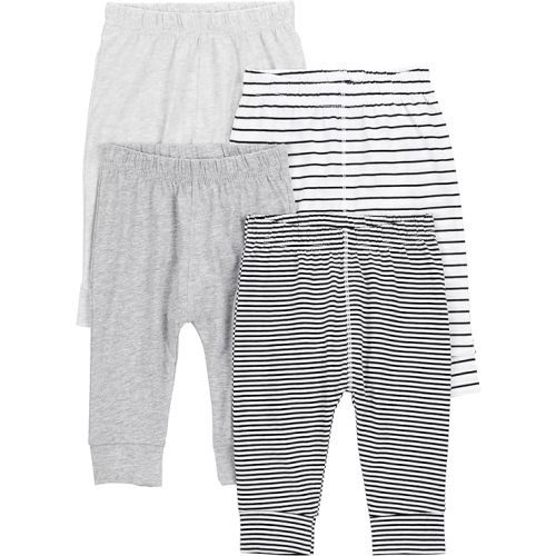 Unisex Baby 4-Pack Neutral Pant | Simple Joys by Carter's