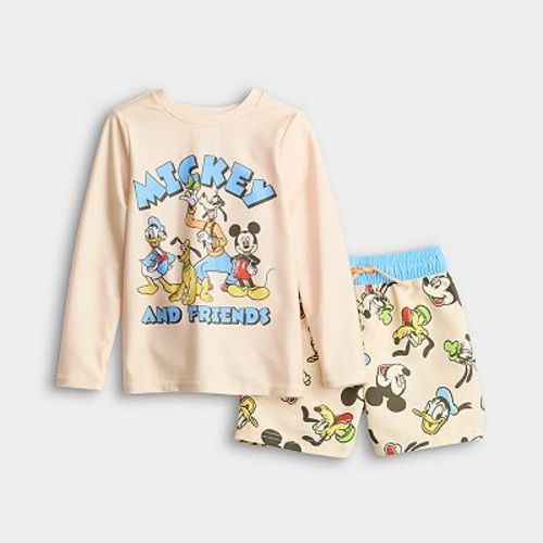 Baby & Toddler Boy Disney's Mickey Mouse 2-piece Swim Set