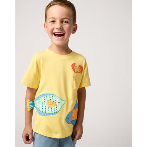 School of Friends Relaxed Pocket Tee