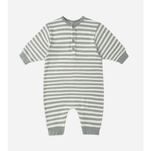 Relaxed Jumpsuit || Blue Stripe – Quincy Mae