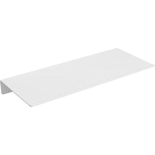 Amazon.com: Danpoo White Floating Shelf for Wall Storage, Metal Wall Shelf for Living Room/Bathroom/Kitchen/Bedroom, 12” Small Display Shelf for Collectibles : Home & Kitchen