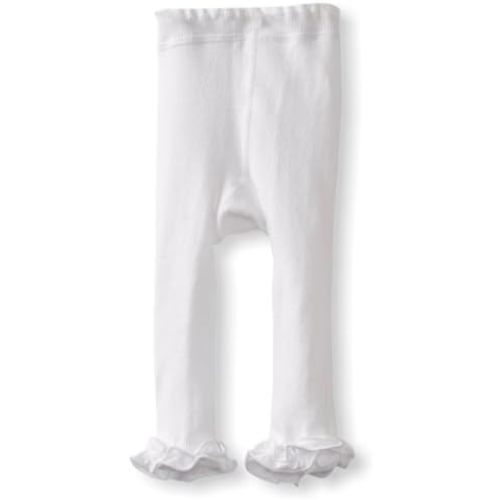 Jefferies Socks Baby-girls Infant Ruffle Footless Tight