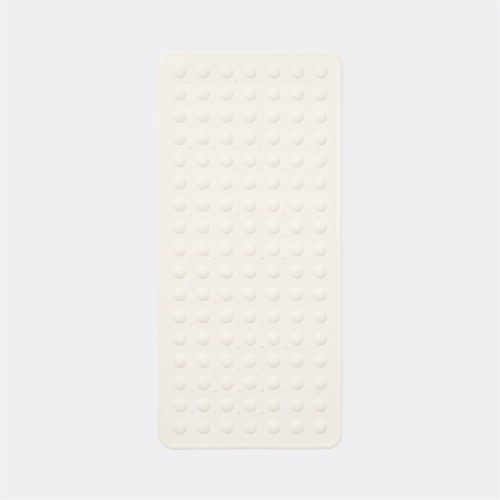 Brilliant Basics Rubber Bath Mat - White