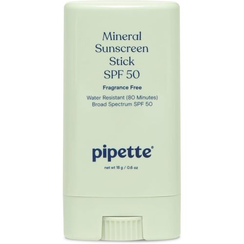 Pipette Baby Mineral Sunscreen Stick SPF 50, 0.6 oz