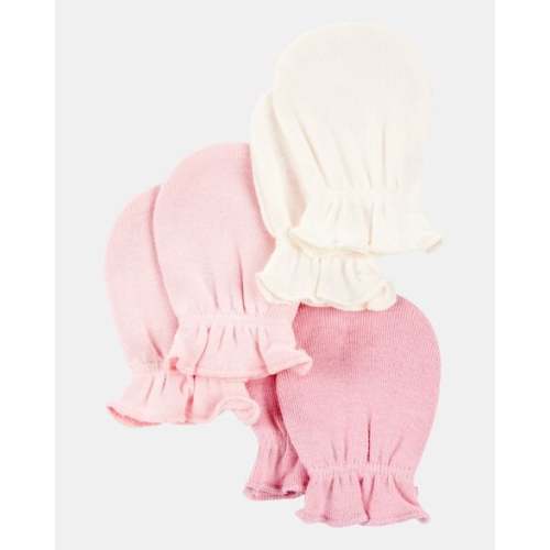Baby 3-Pack Mitts - Pink | Carter's