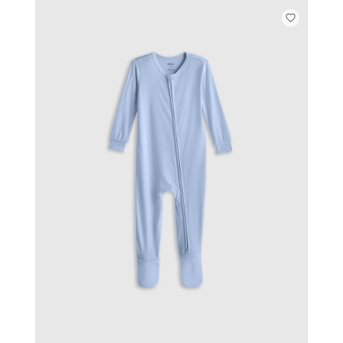 Bamboo Footie Pajama - Baby in Little Sheep (0-3mo)