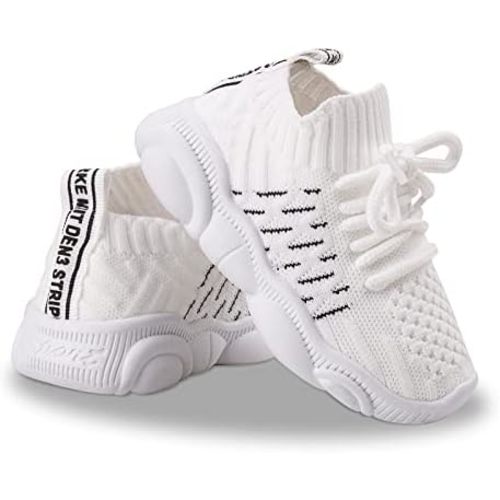 Baby Boy Girl First Walking Shoes Toddler Infant Mesh Sneakers Breathable Lightweight Non-slip Rubber Sole Summer