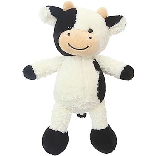 CHELEI2019 11.8" Cow Stuffed Animals Soft Cuddly Cow Plush Stuffed Animal Toy for Kids