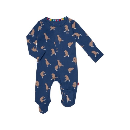 Magnetic Me Gliding Through Life Long Sleeve Magnetic Footie | Nordstromrack