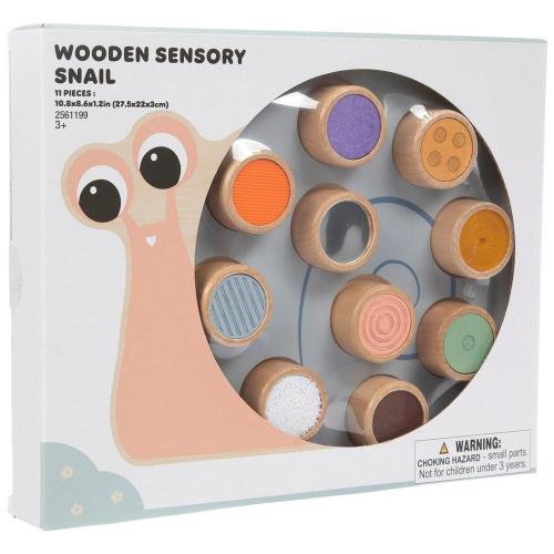 Wooden Sensory Snail