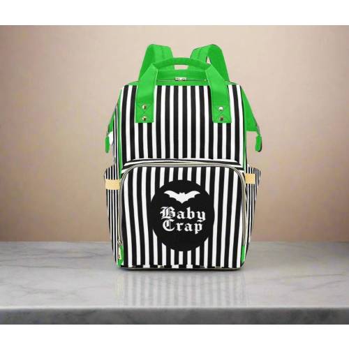 Baby Crap Backpack, Pastel Goth Diaper Bag,Halloween Backpack, Gift for Goth mom,Spooky Diaper Bag