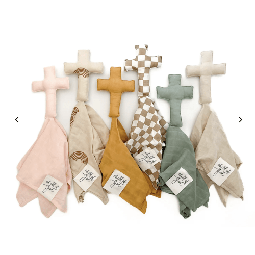 Cross Child of God Blankie – OUR HOUSE ABOVE