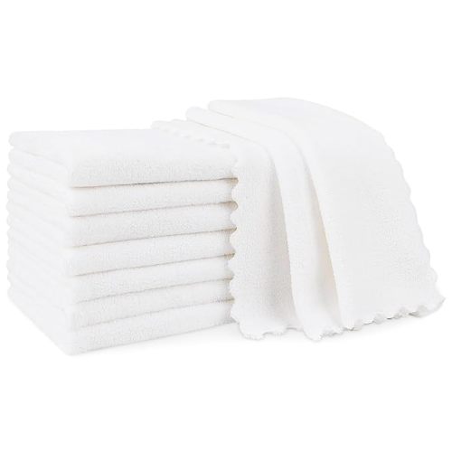 Orighty Baby Burp Cloths, 8 Pack Burping Cloths for Babies, 20 x 10 Inch