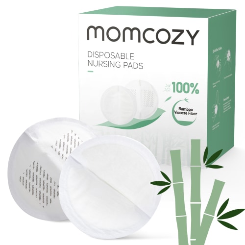 Momcozy Bamboo Fiber Disposable Breast Pads 120Pcs