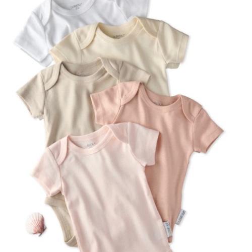 AVERY 5-Pack Short Sleeve Bodysuits