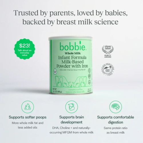 Bobbie Formula Gift Card