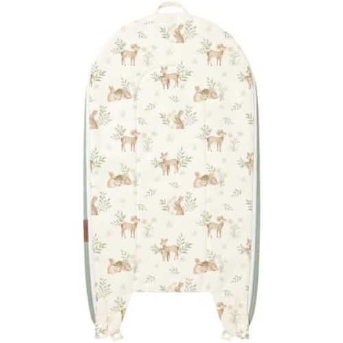 Konssy 100% Cotton Baby Lounger Cover Fits DockATot Deluxe+, Cover Only