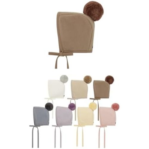 Konny Baby Winter Bonnet Hat for Newborn and Infant Baby Girls and Boys Unisex Warm Cozy Fluffy