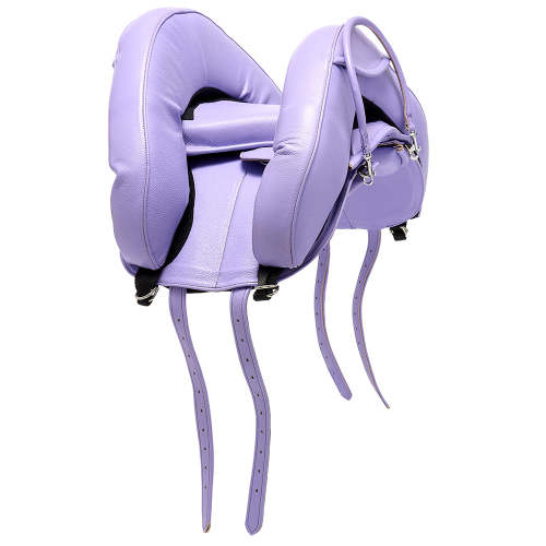 NEW Purple Leather Inky Dinky Saddle® | Kids Saddle