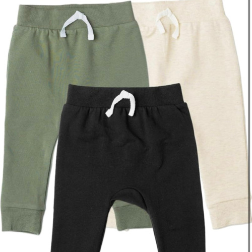 Gerber Baby Boys' Toddler 3-Pack Jogger Pants