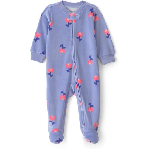 Carter's Baby Girls' Fleece Sleep and Play