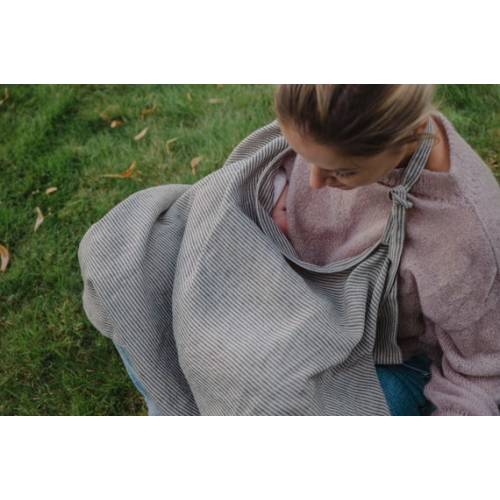 Linen Breastfeeding Cover, Linen Nursing Cover, Linen Baby Cot Cover, Linen Nursing Scarf, Adjustable Linen Nursing Cover, - Etsy