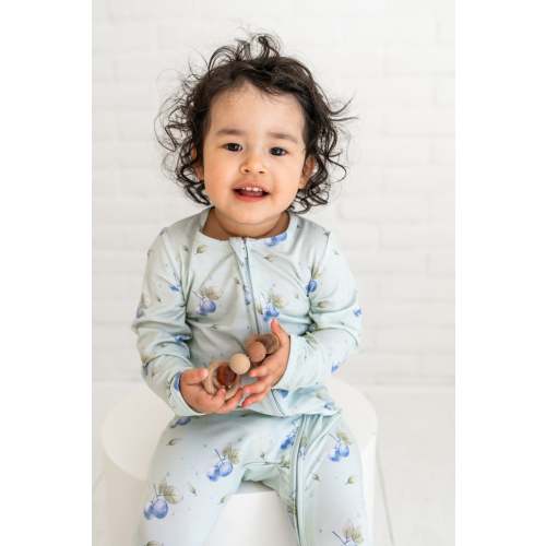 Blueberry Bliss Bamboo Footie