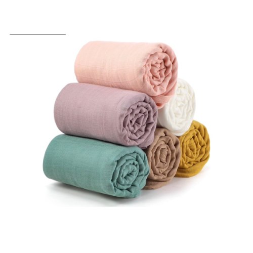 47 x 47 Inches Muslin Swaddle Blankets Cotton Newborn Receiving Blankets Breathable Colorful Baby Swaddle Soft Baby Registry Essentials Gift for Unisex Boy Girl(Bright Colors)