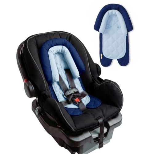 Travel Bug GoldBug Baby & Toddler 2-in-1 Car Seat Head Support - Blue