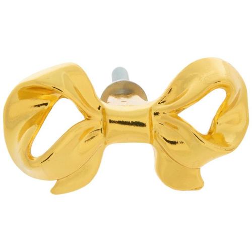 Gold Bow Metal Knob