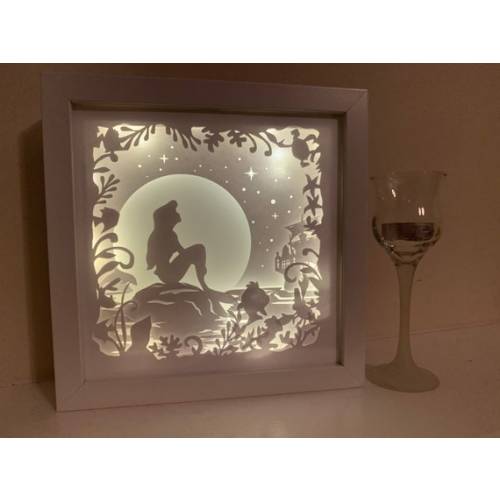 The Little Mermaid Ariel Beach Life Decorative Shadow Box - Etsy