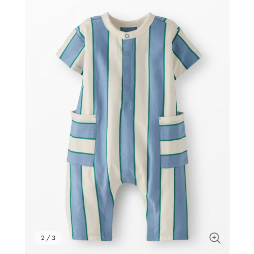 Baby Henley Romper