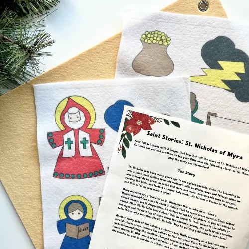 St. Sophrony Felt Set DIY Kit — Draw Near Designs