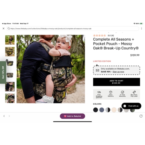 Complete All Seasons + Pocket Pouch - Mossy Oak® Break-Up Country®