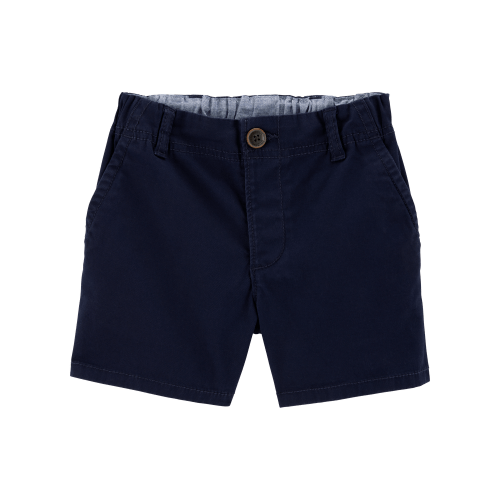 Baby Stretch Chino Uniform Shorts - Navy - OshKosh B'gosh | Carter's