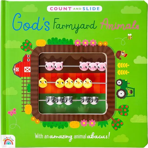 God's Farmyard Animals: A Count and Slide Book