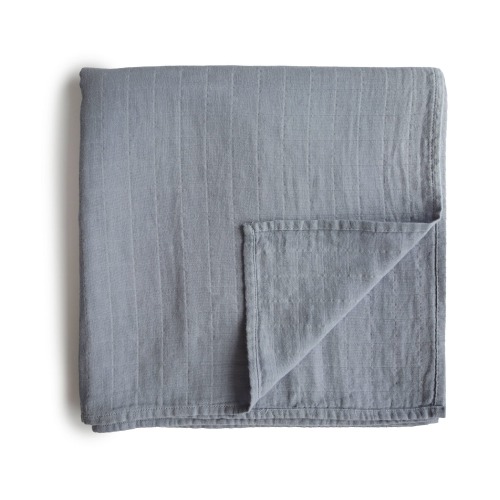 Mushie Organic Cotton Muslin Swaddle Blanket – Babyletto