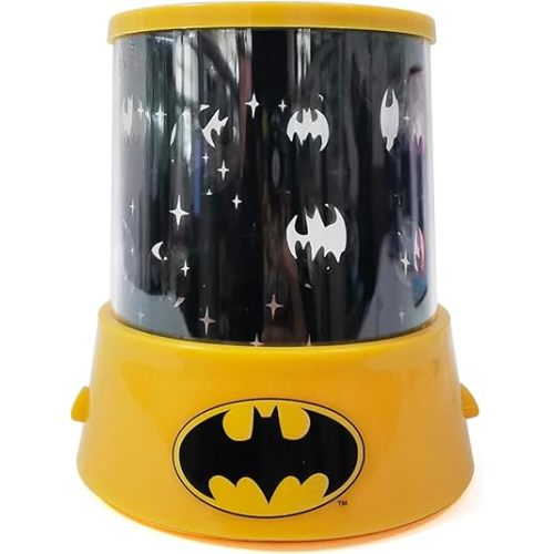 Batman Color Changing Kids Lamp and Nightlight,LED Projection Light for Bedroom Décor, Superhero Night Lamp for Boys & Girls