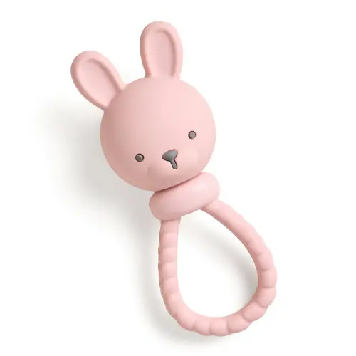 Sweetie Rattle™ Silicone Teether – Itzy Ritzy