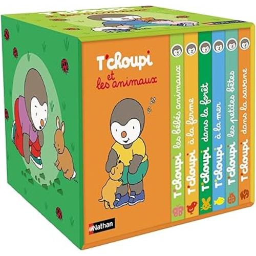Ma petite bibliothèque - T'choupi et les animaux
