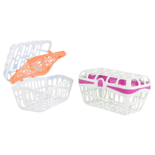 Babies R Us 2 Pack Dishwasher Basket - Pink/Orange