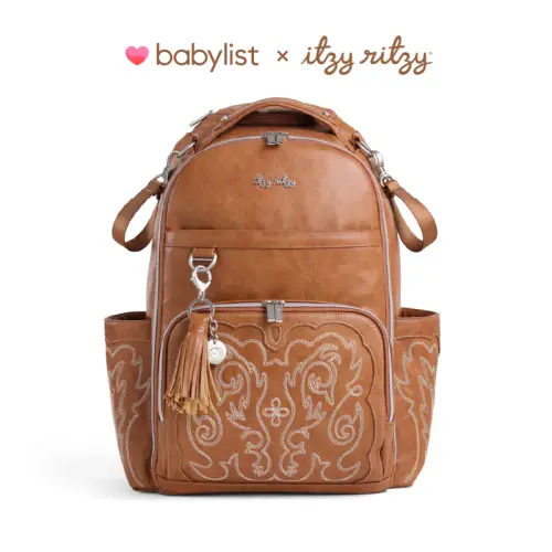 Babylist x Itzy Ritzy Saddle Boss Plus™ Large Diaper Bag Backpack - Saddle