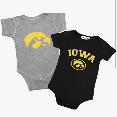 Two Feet Ahead 2 Pack Baby Bodysuits – Officially Licensed Infant Bodysuit Set