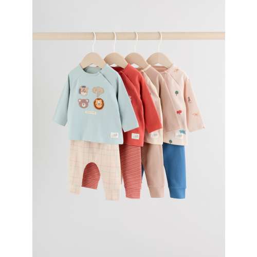 Mineral Little Cub Baby Tops and Leggings 8 Piece Set (0mths-2yrs)