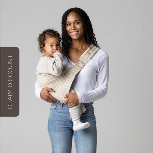 The Monarch Toddler Sling - Houndstooth – Mabē