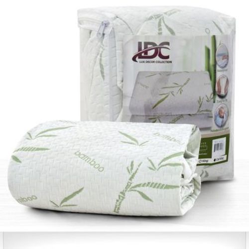 Lux Decor Collection Waterproof Rayon from Bamboo and Polyester Mattress Protector Queen