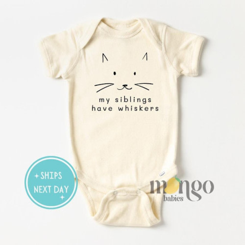 MangoHouseCreations My Siblings Have Whiskers Bodysuit