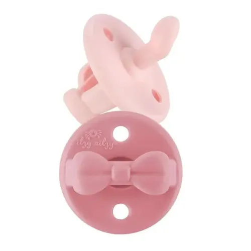 Sweetie Soother™ Orthodontic Silicone Pacifier 0-6M - Pink