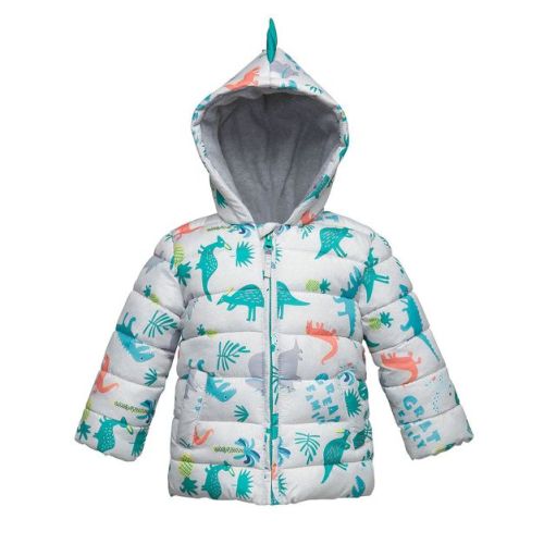 Rokka&Rolla Infant Toddler Boys' Warm Winter Coat-Baby Fleece Puffer Jacket